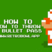 how to throw a bullet pass in retro bowl