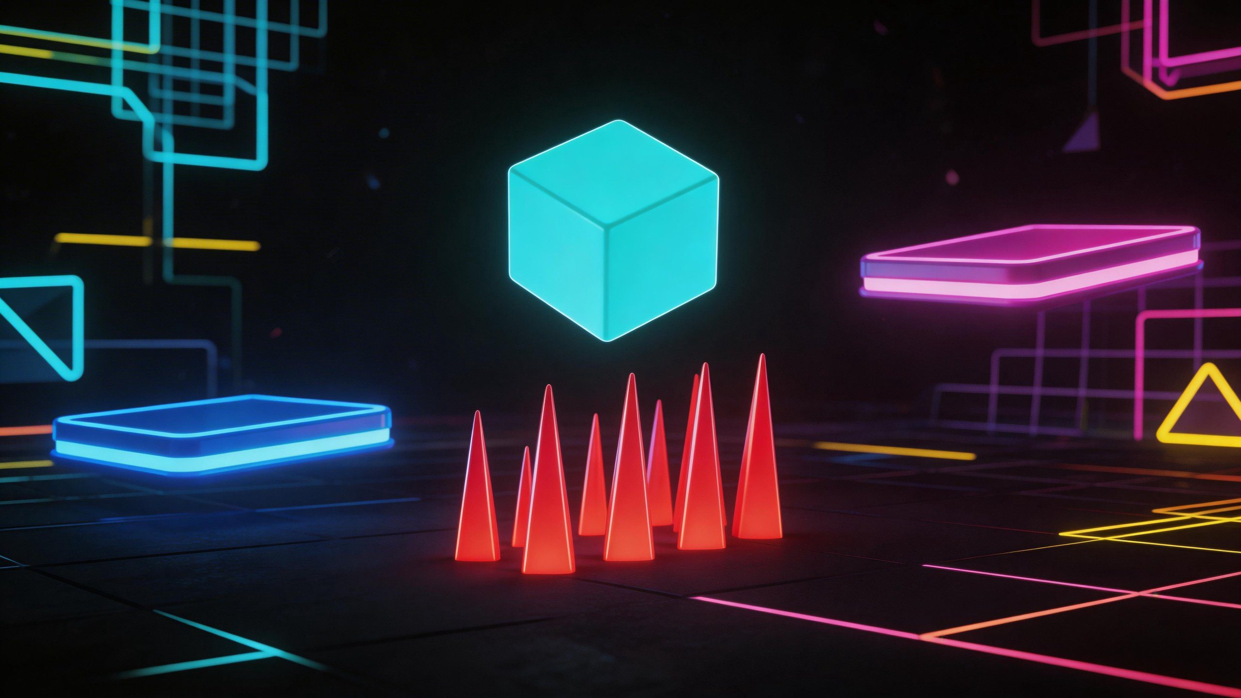 Geometry Lite gameplay